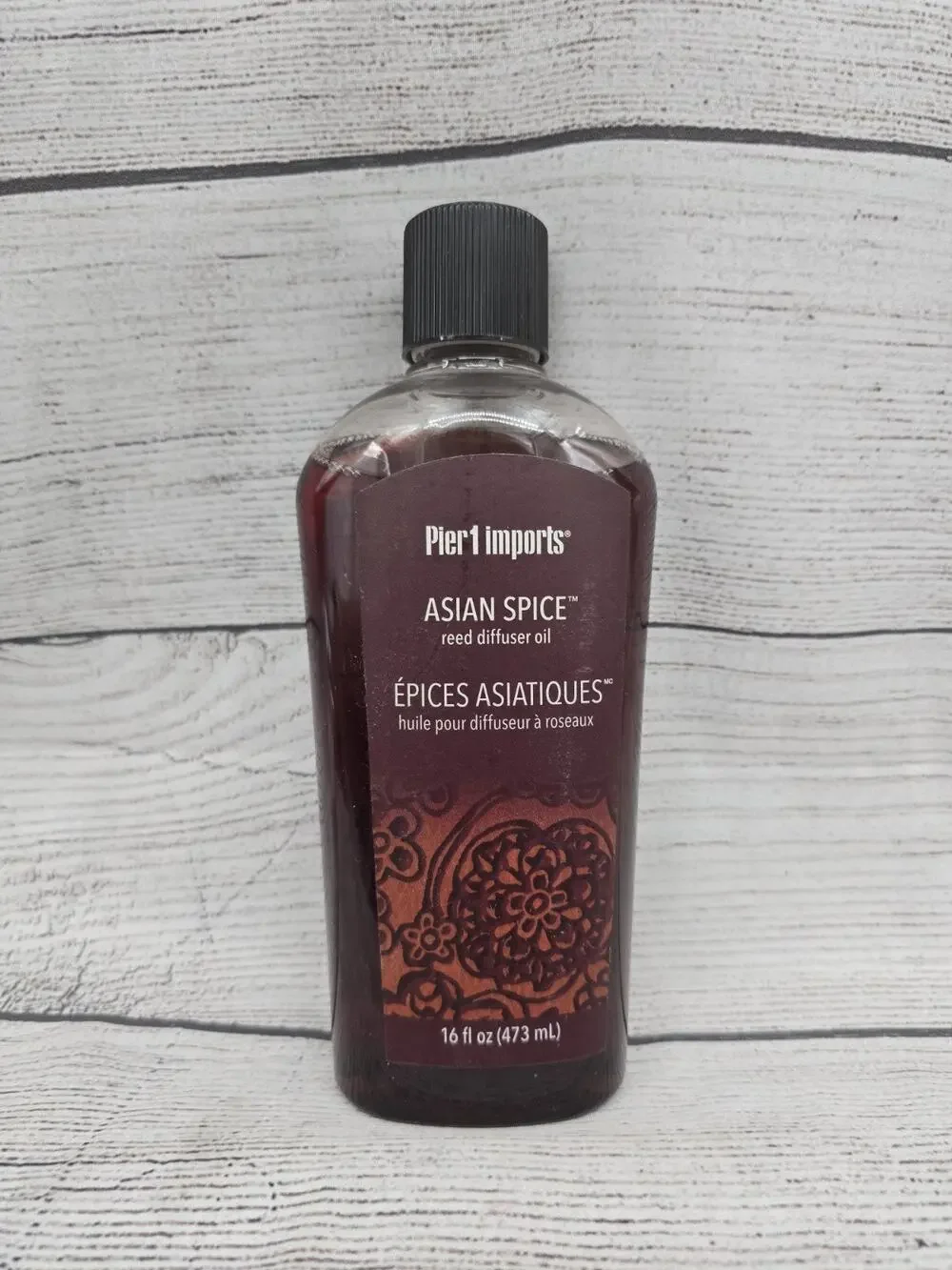 Pier 1 Imports Asian Spice Discontinued Reed Diffuser Oil 16 oz Refill ~ New